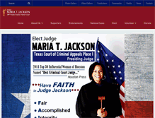 Tablet Screenshot of judgemariatjackson.com